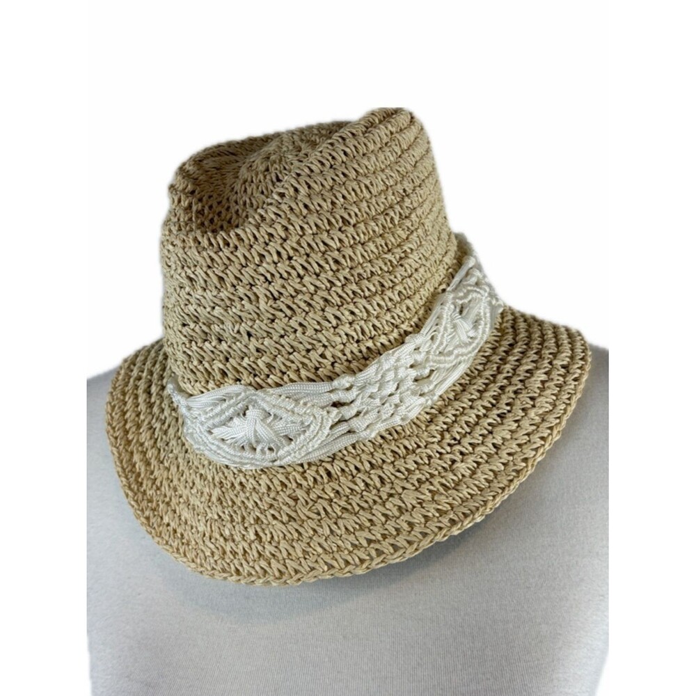 Physician Endorsed Makena Crochet Toyo Hat OS Packable Vacation Cruise Travel